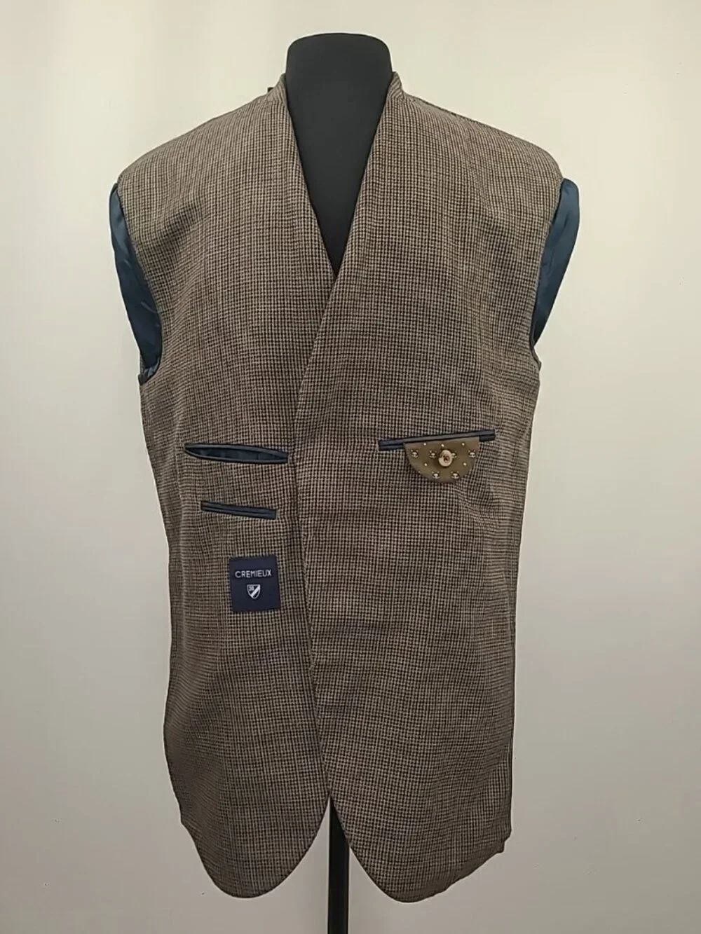 Cremieux Wool Blend 3 Button Sports Coat Blazer 44R